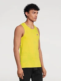 Cotton Stretch Acid-Wash Tank Top