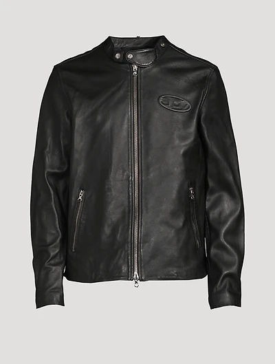 Leather Biker Jacket