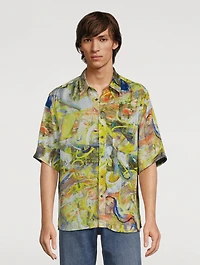 Twill Short-Sleeve Shirt