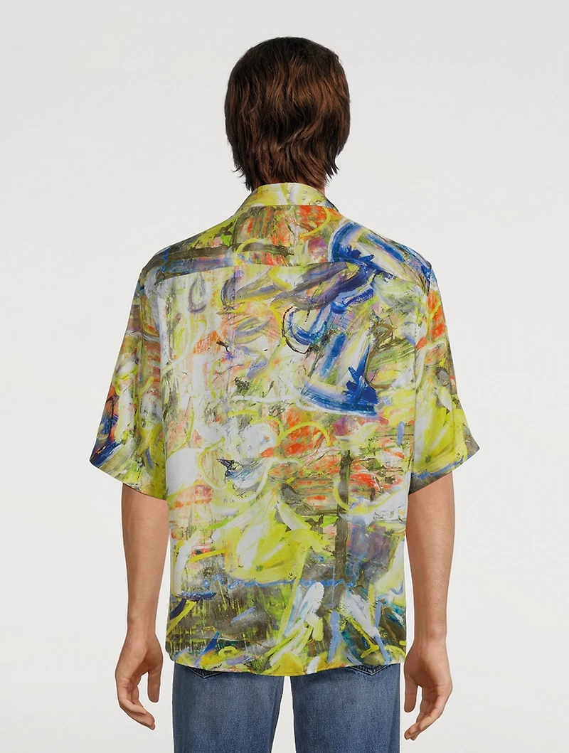 Twill Short-Sleeve Shirt