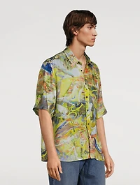 Twill Short-Sleeve Shirt