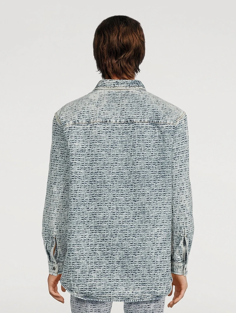 Monogram Denim Shirt