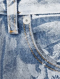 Sky Meteor Straight-Leg Jeans