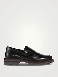 Leather Penny Loafers