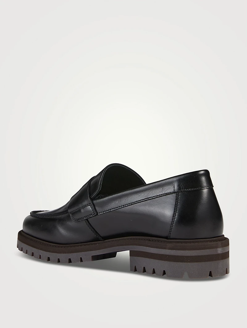 Leather Penny Loafers