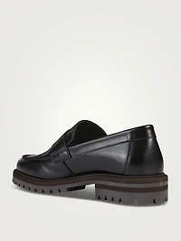 Leather Penny Loafers