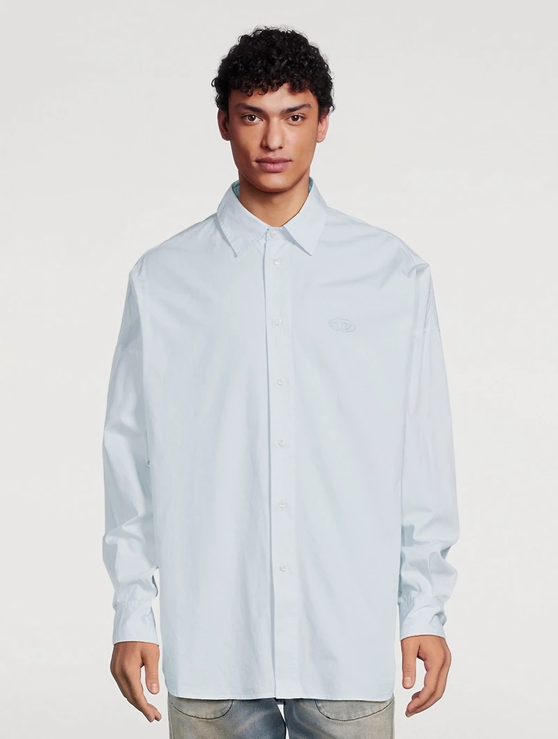 S-Kama Cotton Long-Sleeve Shirt