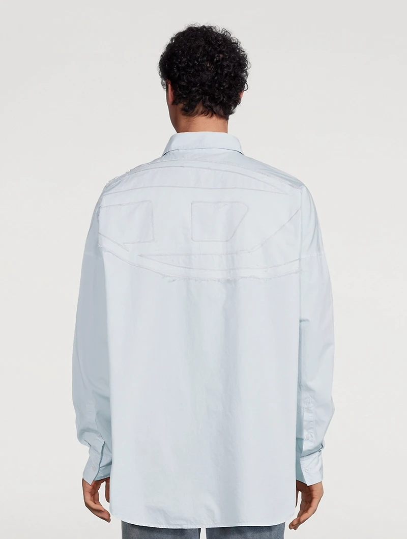 S-Kama Cotton Long-Sleeve Shirt