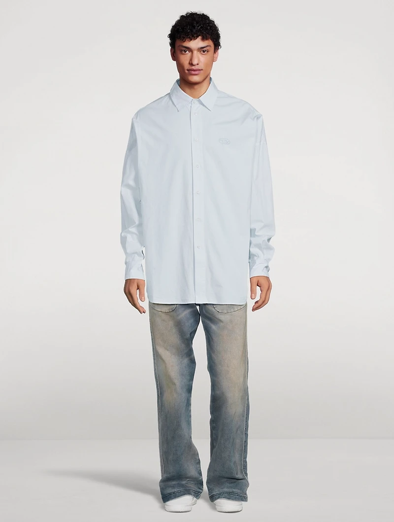 S-Kama Cotton Long-Sleeve Shirt