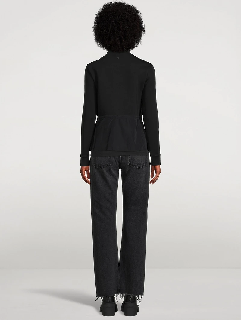 Joyce Hybrid Peplum Jacket