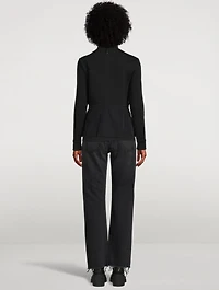 Joyce Hybrid Peplum Jacket