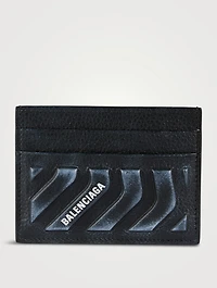 Dirty Car Leather Card Holder