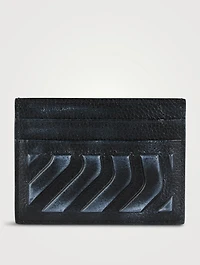 Dirty Car Leather Card Holder