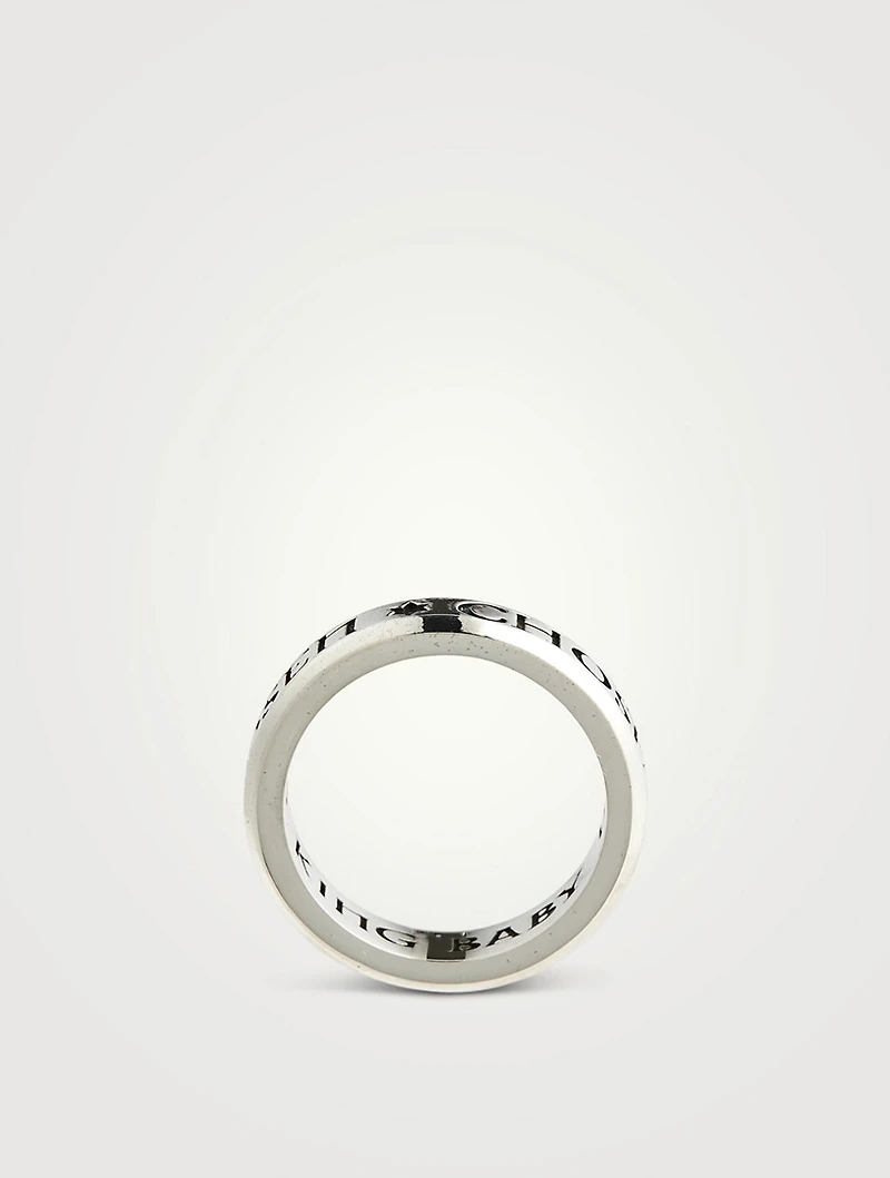 Silver Stackable Chosen Ring