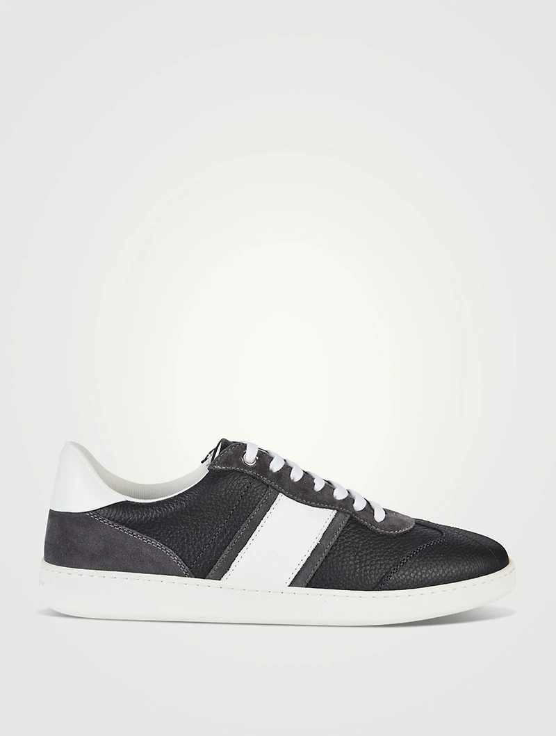 Suede Laced Sneakers