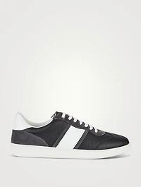 Suede Laced Sneakers