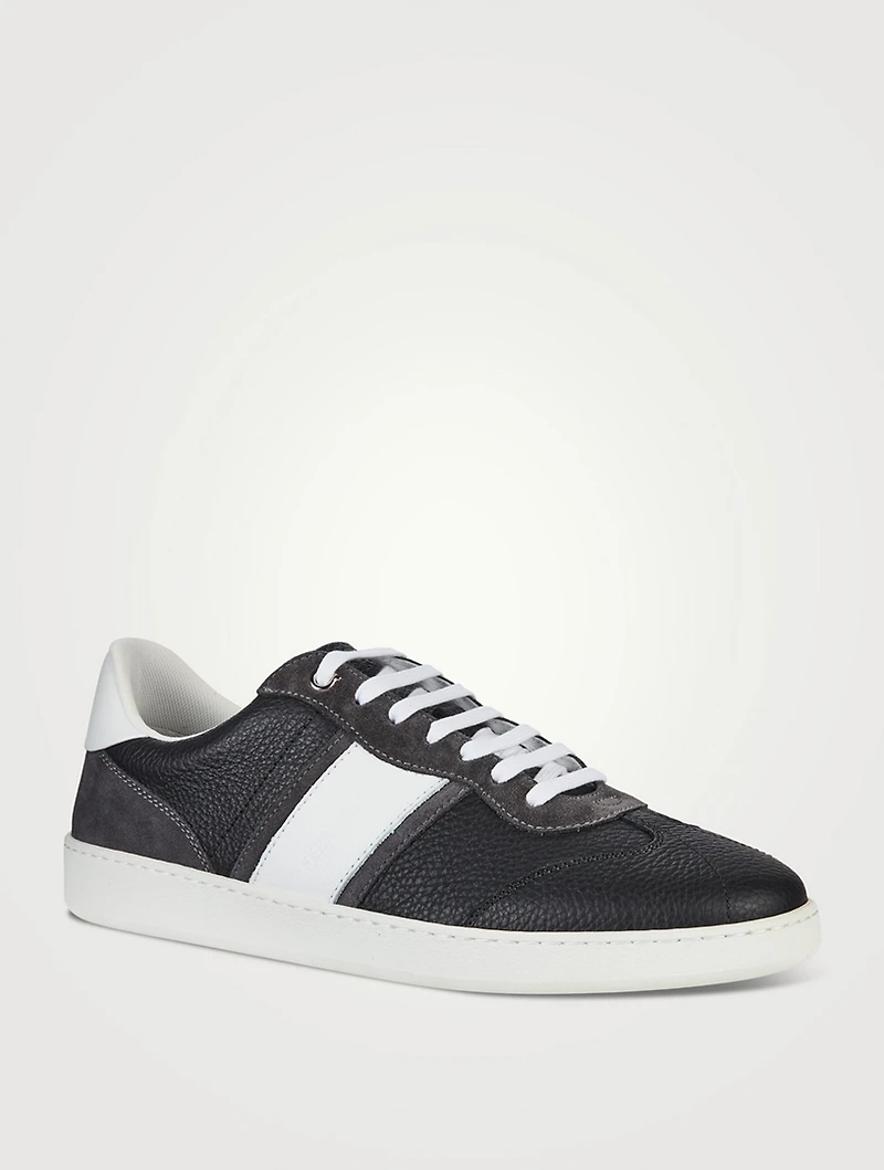 Suede Laced Sneakers