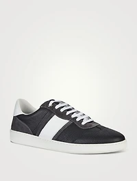 Suede Laced Sneakers