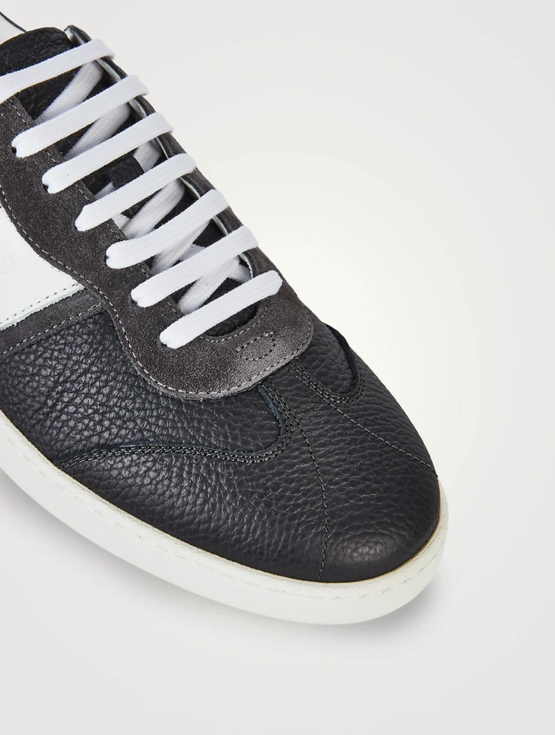 Suede Laced Sneakers
