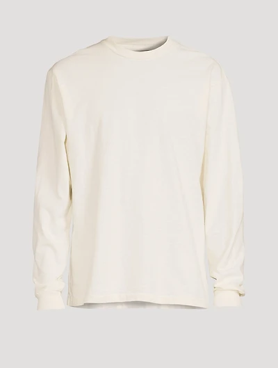 University Cotton Long-Sleeve T-Shirt