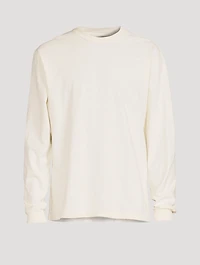 University Cotton Long-Sleeve T-Shirt