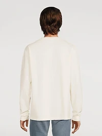 University Cotton Long-Sleeve T-Shirt