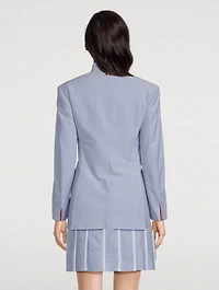 Oxford Elgonated Single-Button Sportcoat