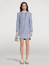 Oxford Elgonated Single-Button Sportcoat