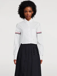 Cropped Oxford Shirt