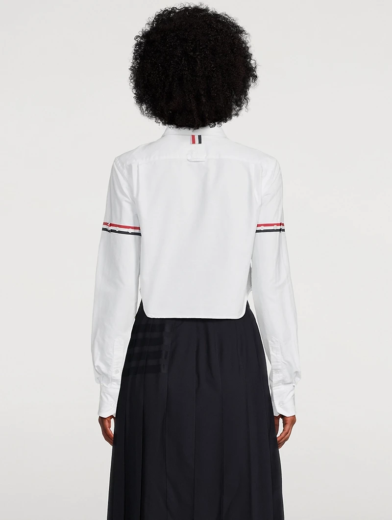 Cropped Oxford Shirt