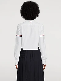 Cropped Oxford Shirt