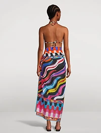 Fiamme Wrap Skirt