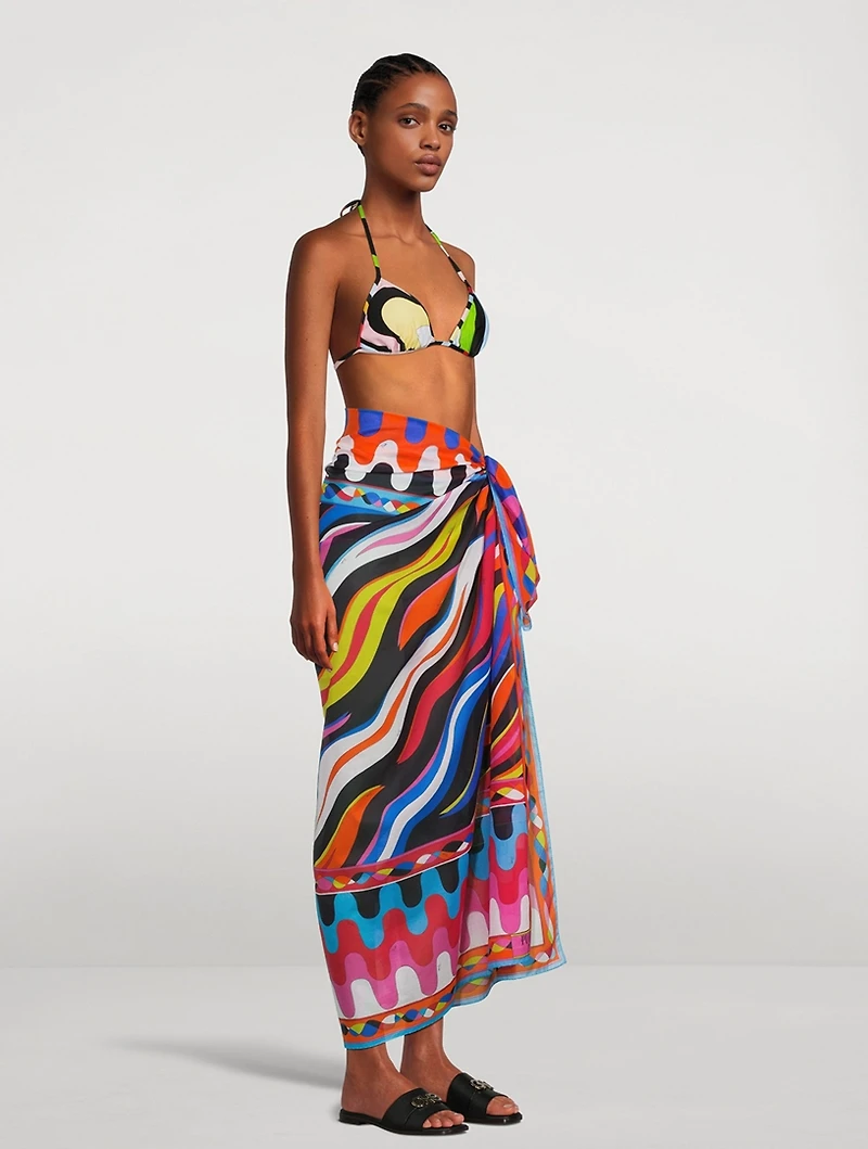 Fiamme Wrap Skirt