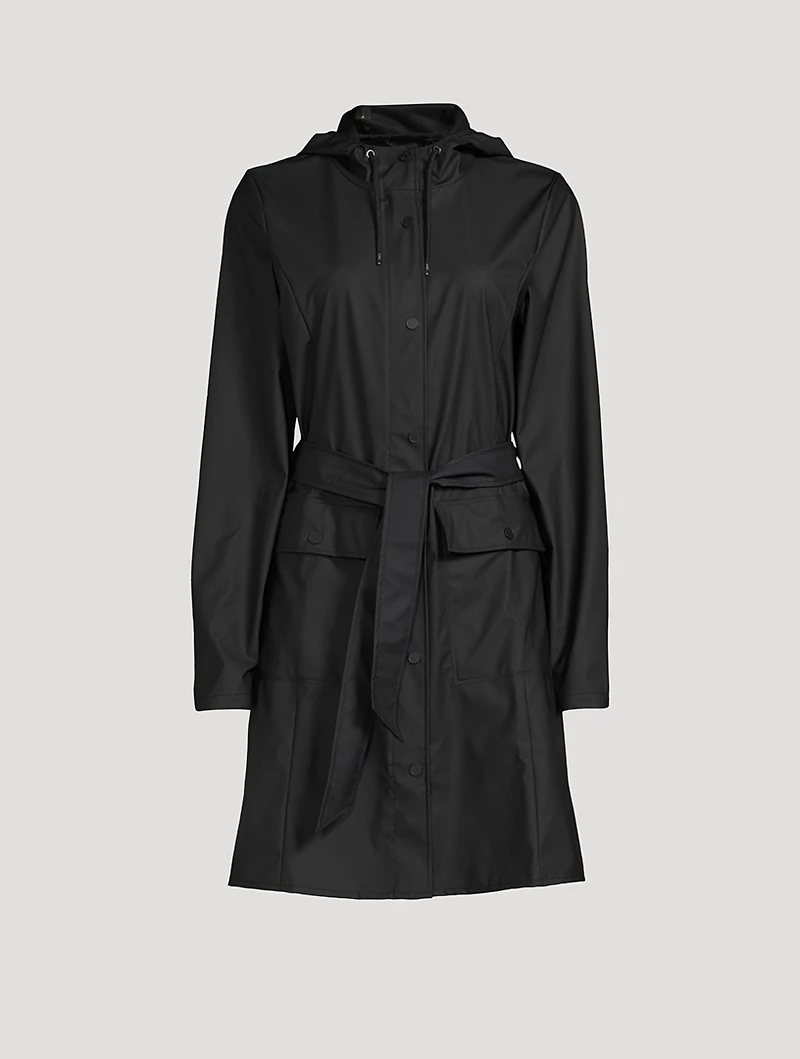 Curve Belted Rain Jacket