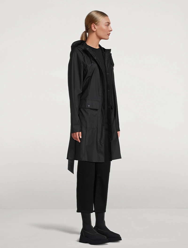 Curve Belted Rain Jacket