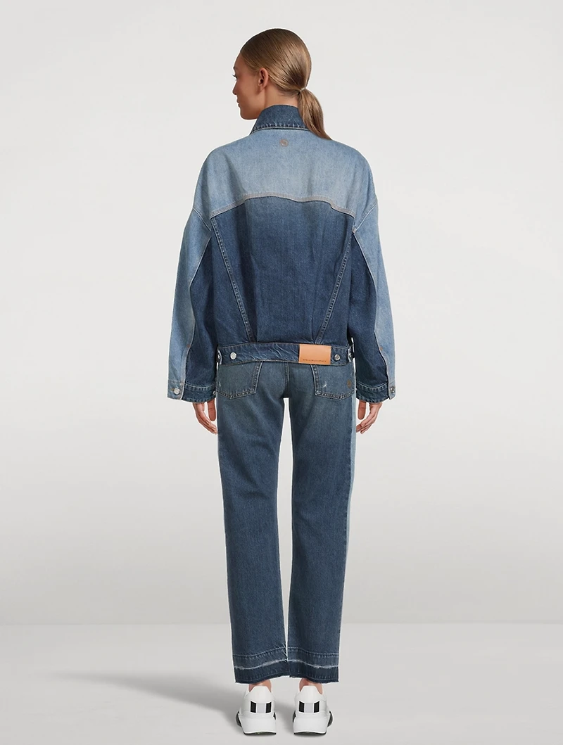Bi-Colour Denim Jacket