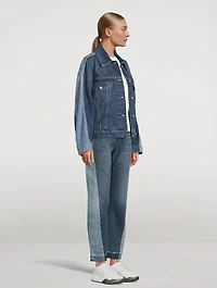 Bi-Colour Denim Jacket