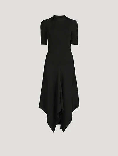 Compact Knit Midi Dress