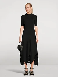 Compact Knit Midi Dress