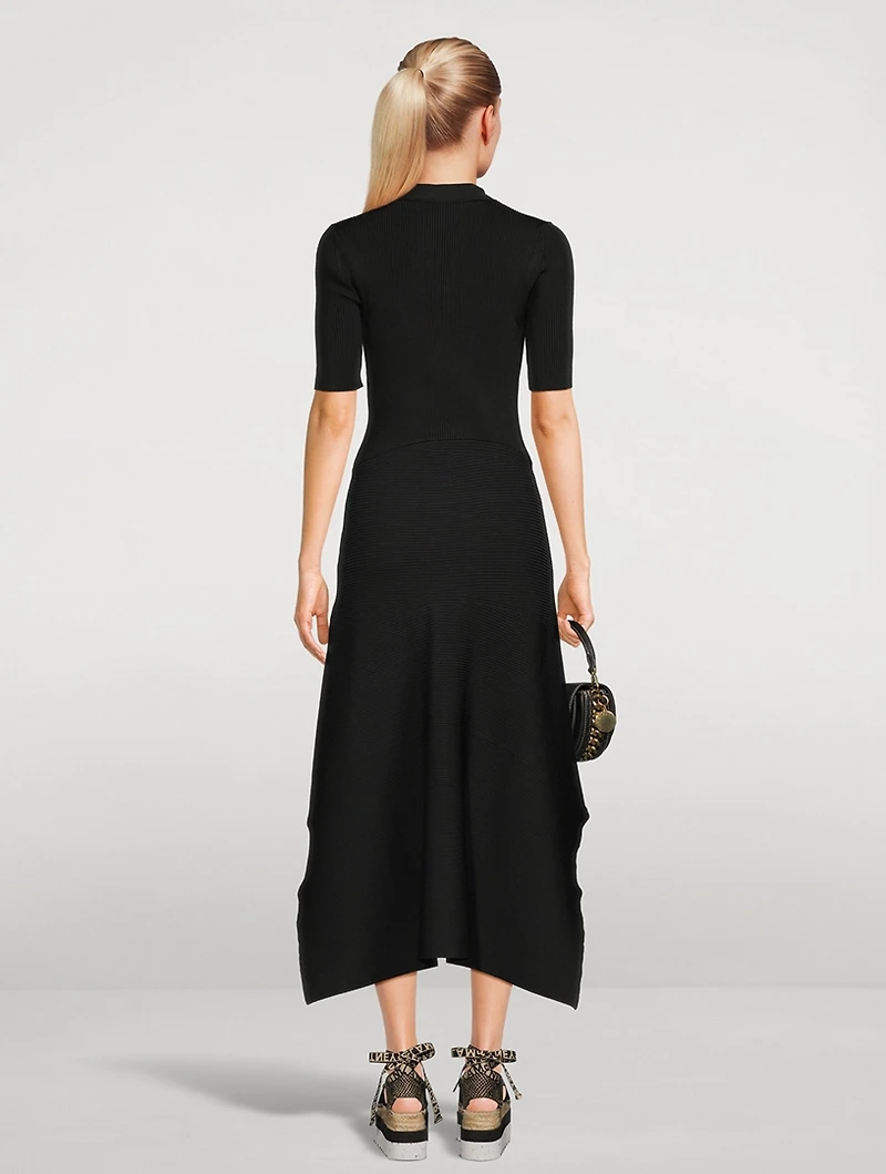 Compact Knit Midi Dress