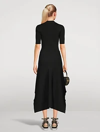 Compact Knit Midi Dress