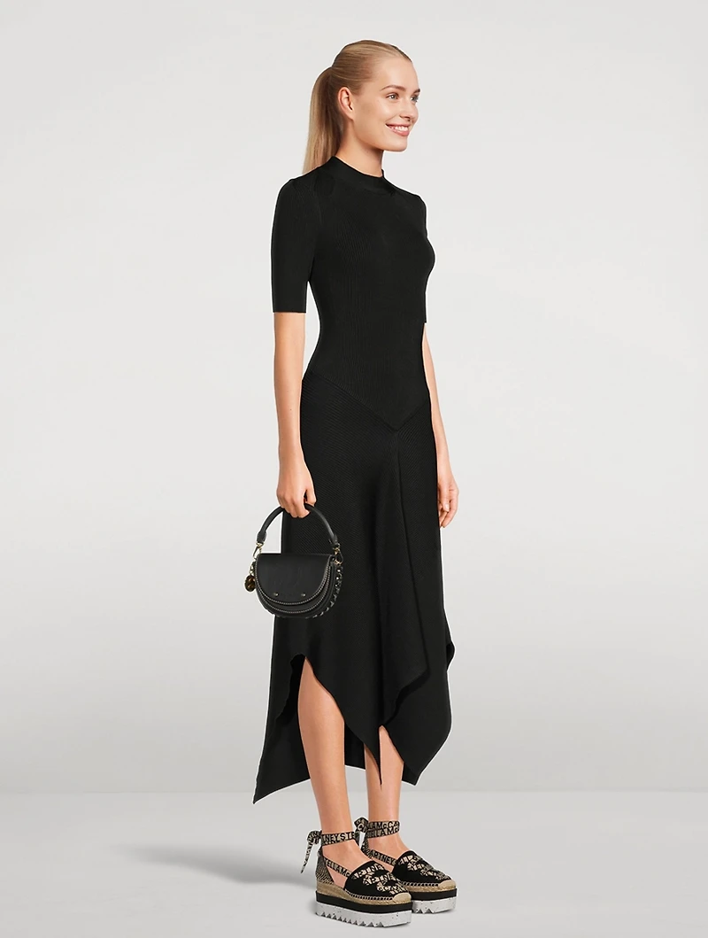 Compact Knit Midi Dress