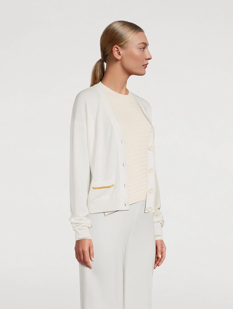 Falabella Wool Cardigan