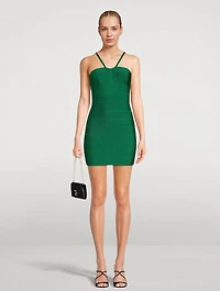 Icon Strappy Sweetheart Mini Dress