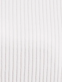 Opaque Sheer Ribbed Midi Skirt