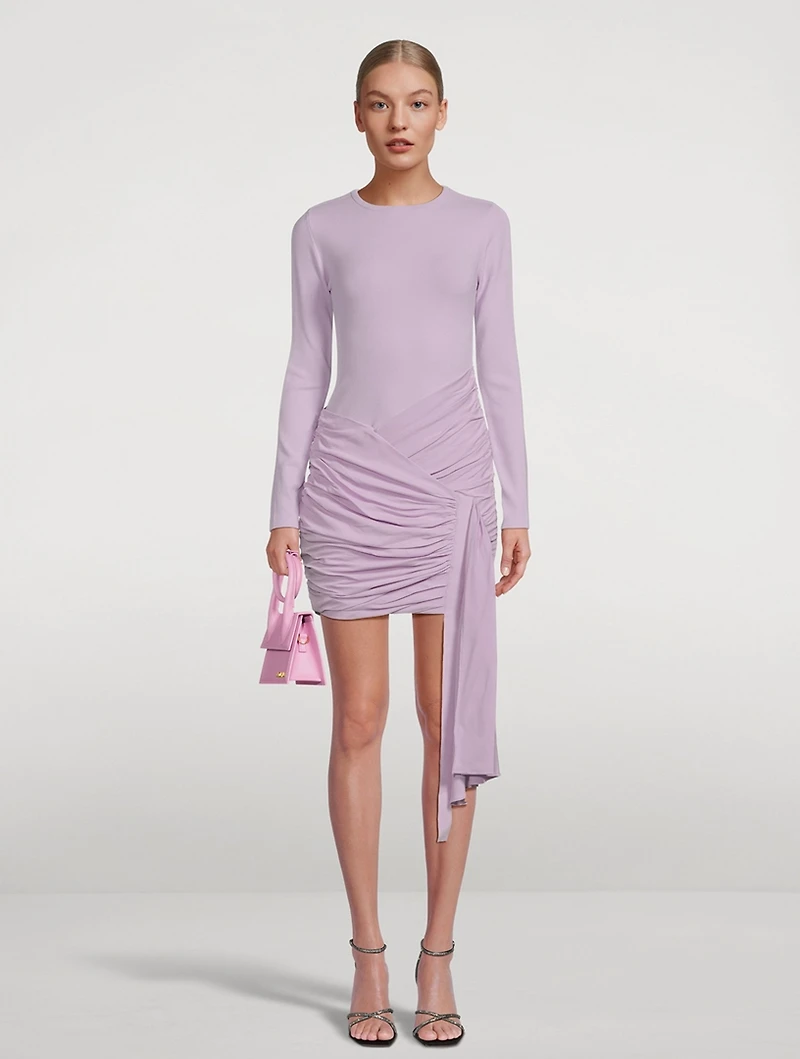 Ruched Mini Dress