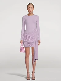 Ruched Mini Dress