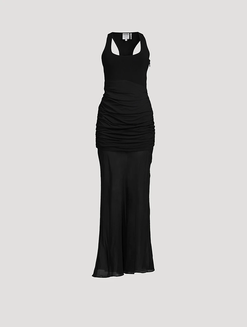 Ruched Gown