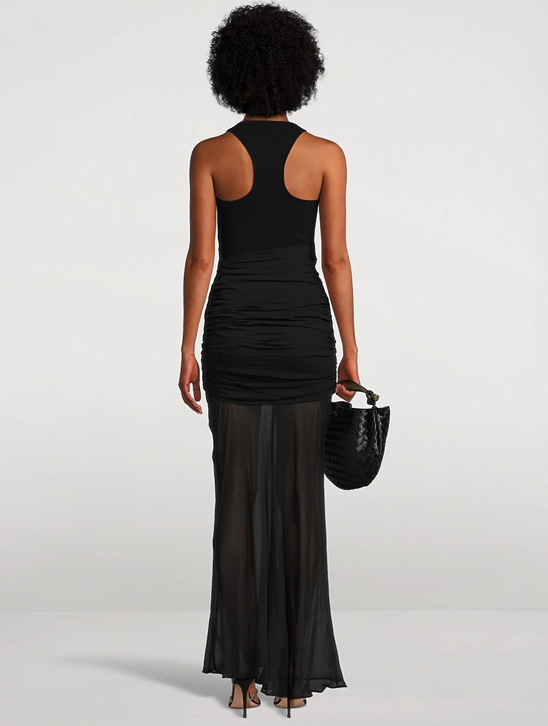 Ruched Gown