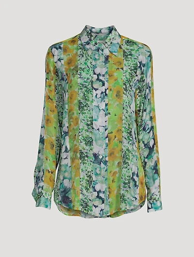 Celinda Shirt Patchwork Floral Print